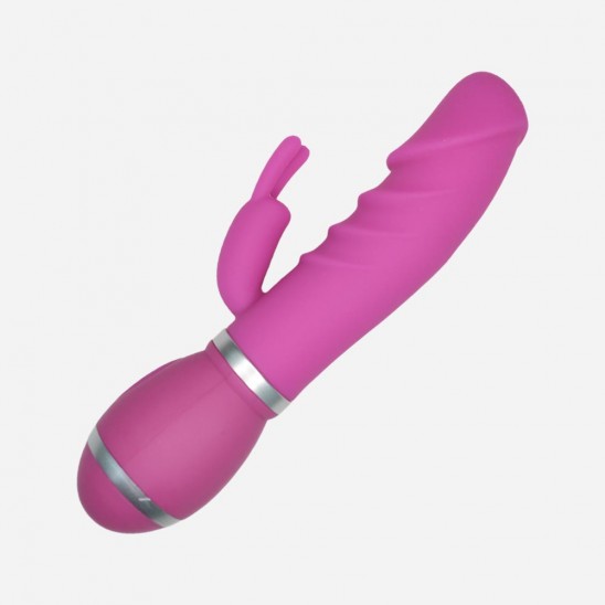 Dildo Vibrador Conejito 12 Funciones