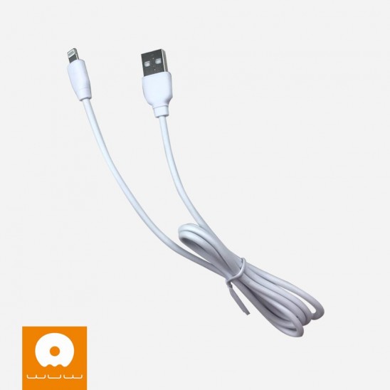 Set Cargador Carro USB / Tipo C y Cable Lightning WUW