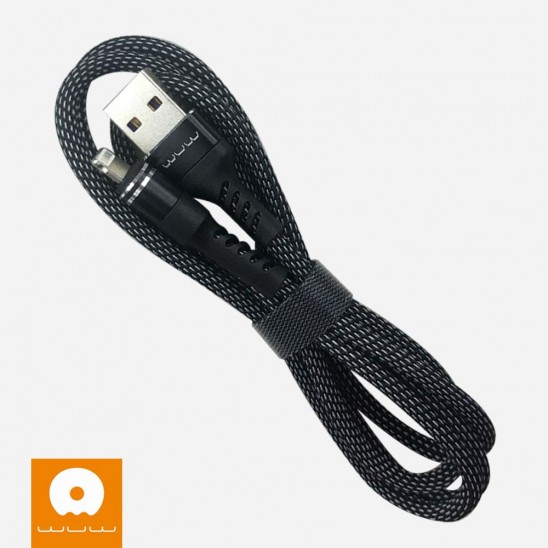 Cable Lightning 3.0A 1M Metálico WUW