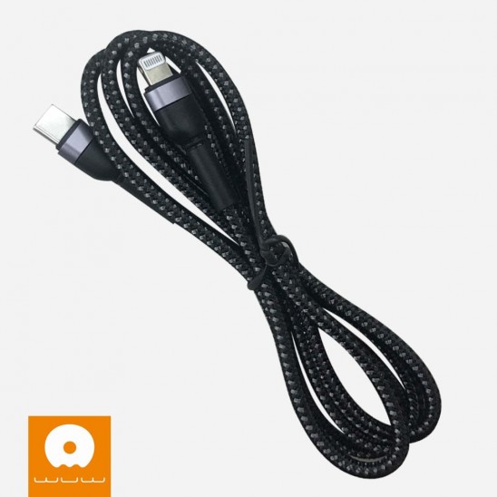 Cable Tipo C a Lightning 20W 1M WUW