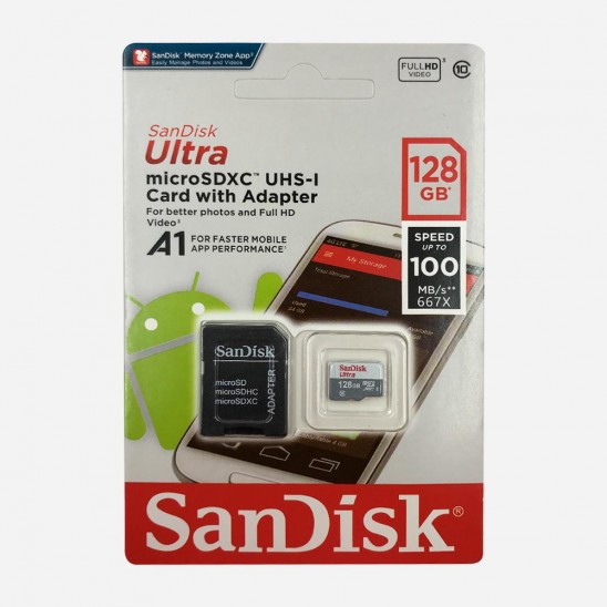 Memoria Micro SD Sandisk 128GB