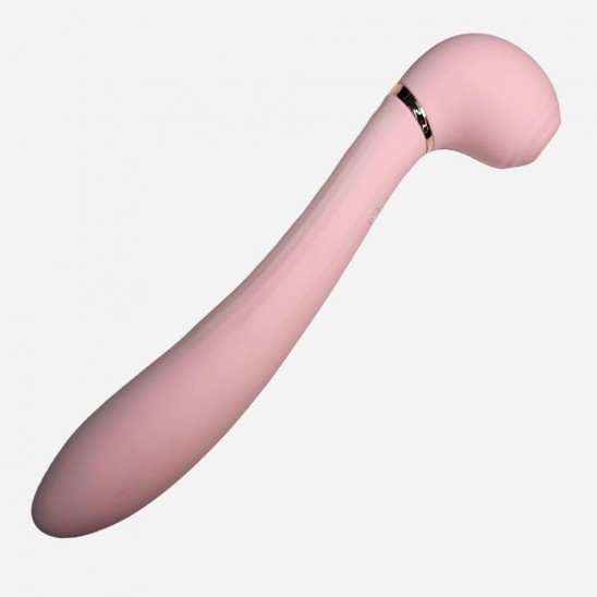 Vibrador Succion Silicon 22cm USB