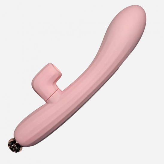 Vibrador Succion Silicon 21cm