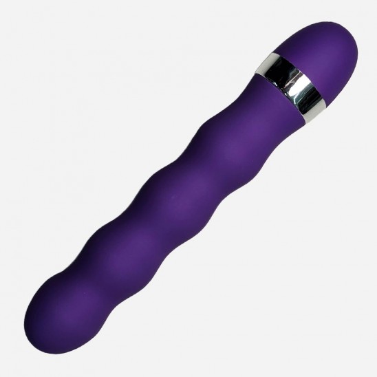 Vibrador Ondas Silicon 18cm Bateria