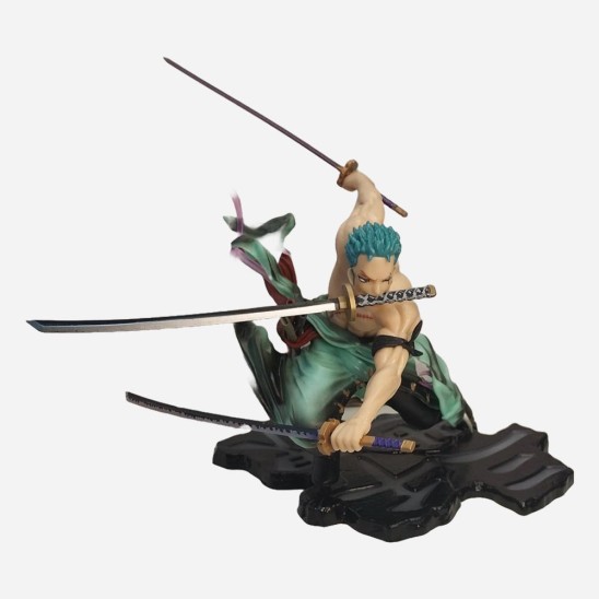 Figura One Piece  Zoro Santoryu 19cm