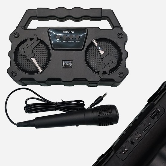 Bocina Bluetooth con Microfono SDK-106